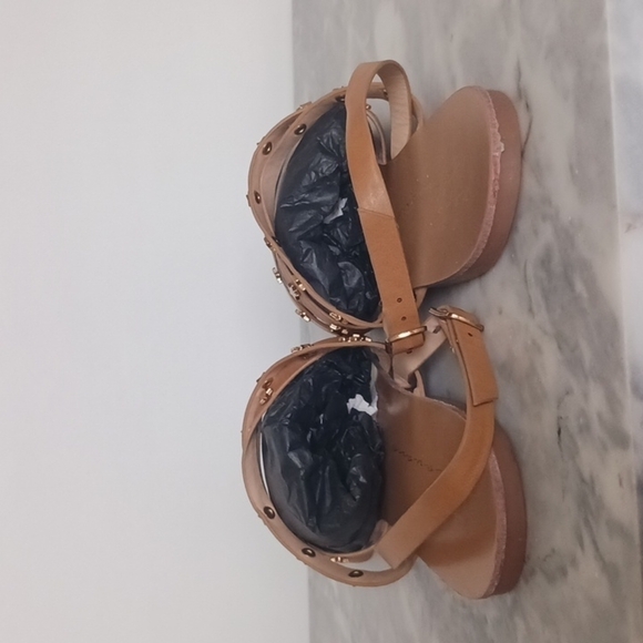 Vintage Havana Flat Strappy Star Stud Sandals,  Size 10 - Picture 3 of 10